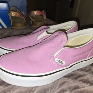 Vans Classic Pink Slip-On Shoes